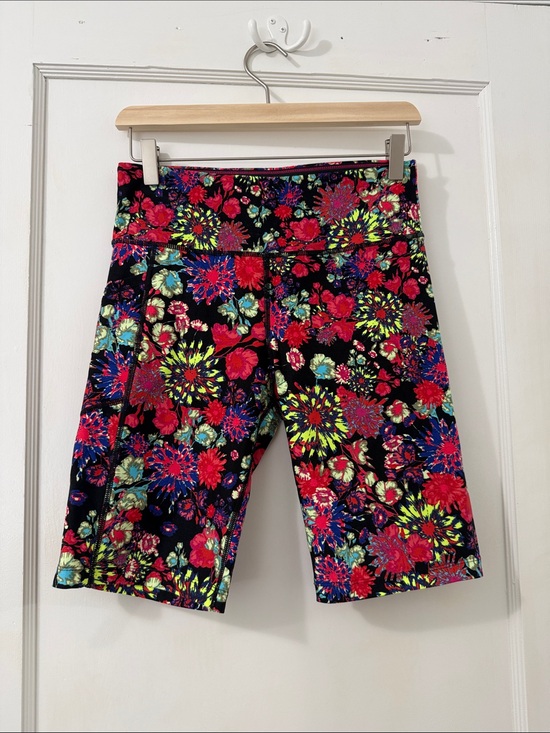 Calvin Klein Pants - Calvin Klein Black Athletic Shorts with Multicolor Floral Print